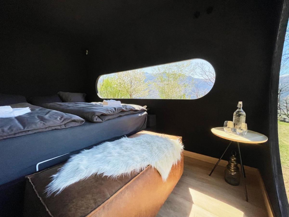 Birdbox Curzutt Hotel Monte Carasso Bagian luar foto