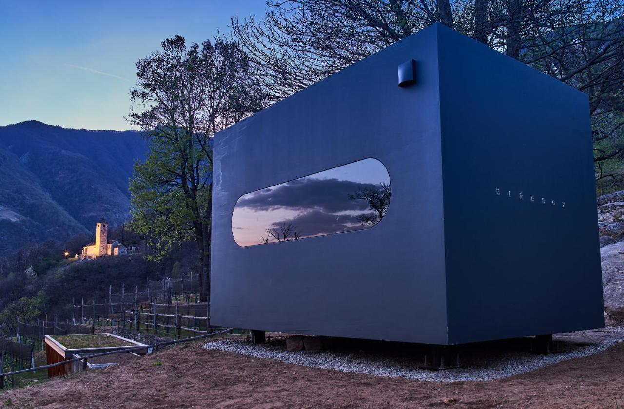 Birdbox Curzutt Hotel Monte Carasso Bagian luar foto