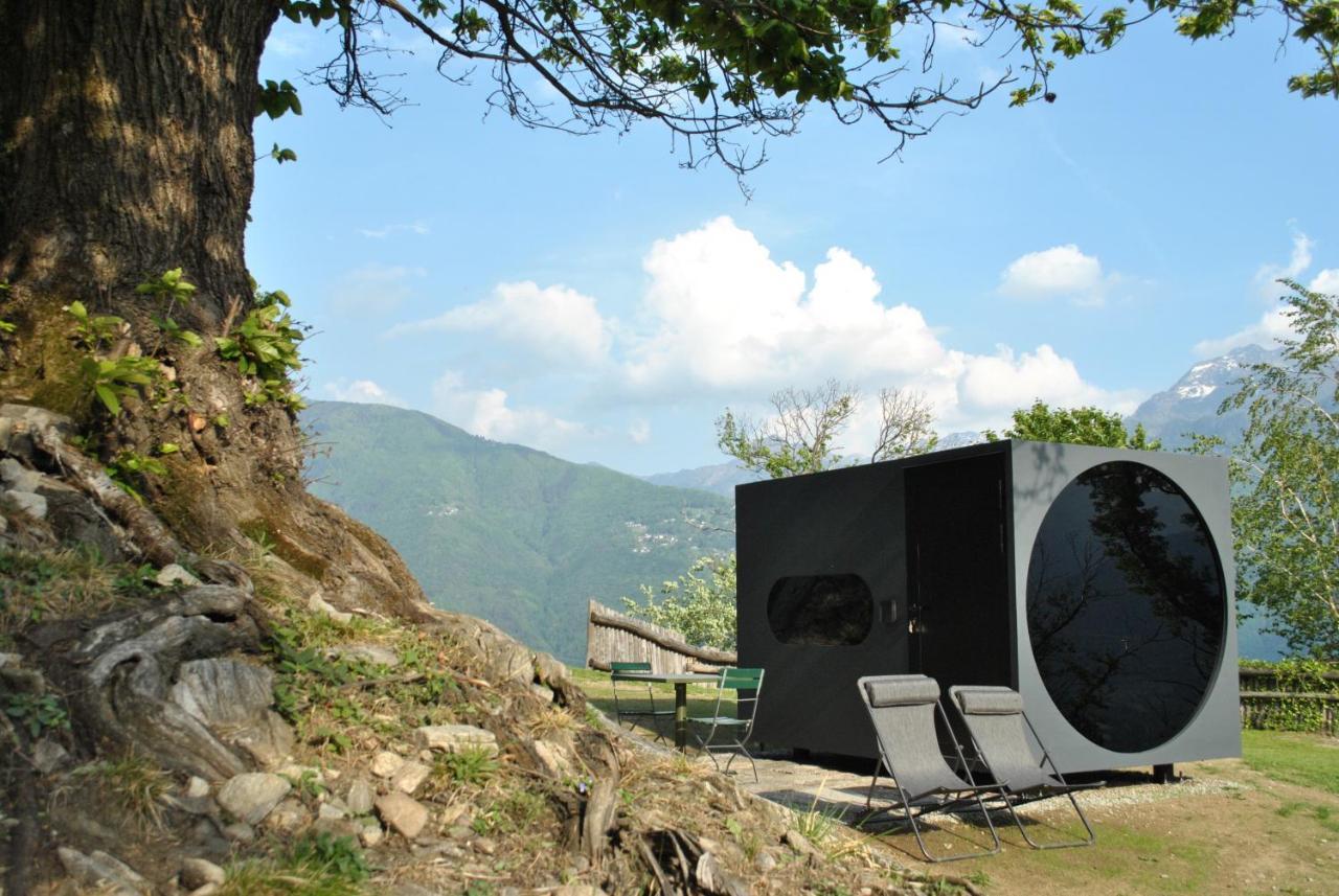 Birdbox Curzutt Hotel Monte Carasso Bagian luar foto